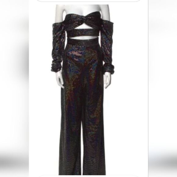BRONX and BANCO full glitter accents JUMPSUIT  Nwot - Picture 1 of 9